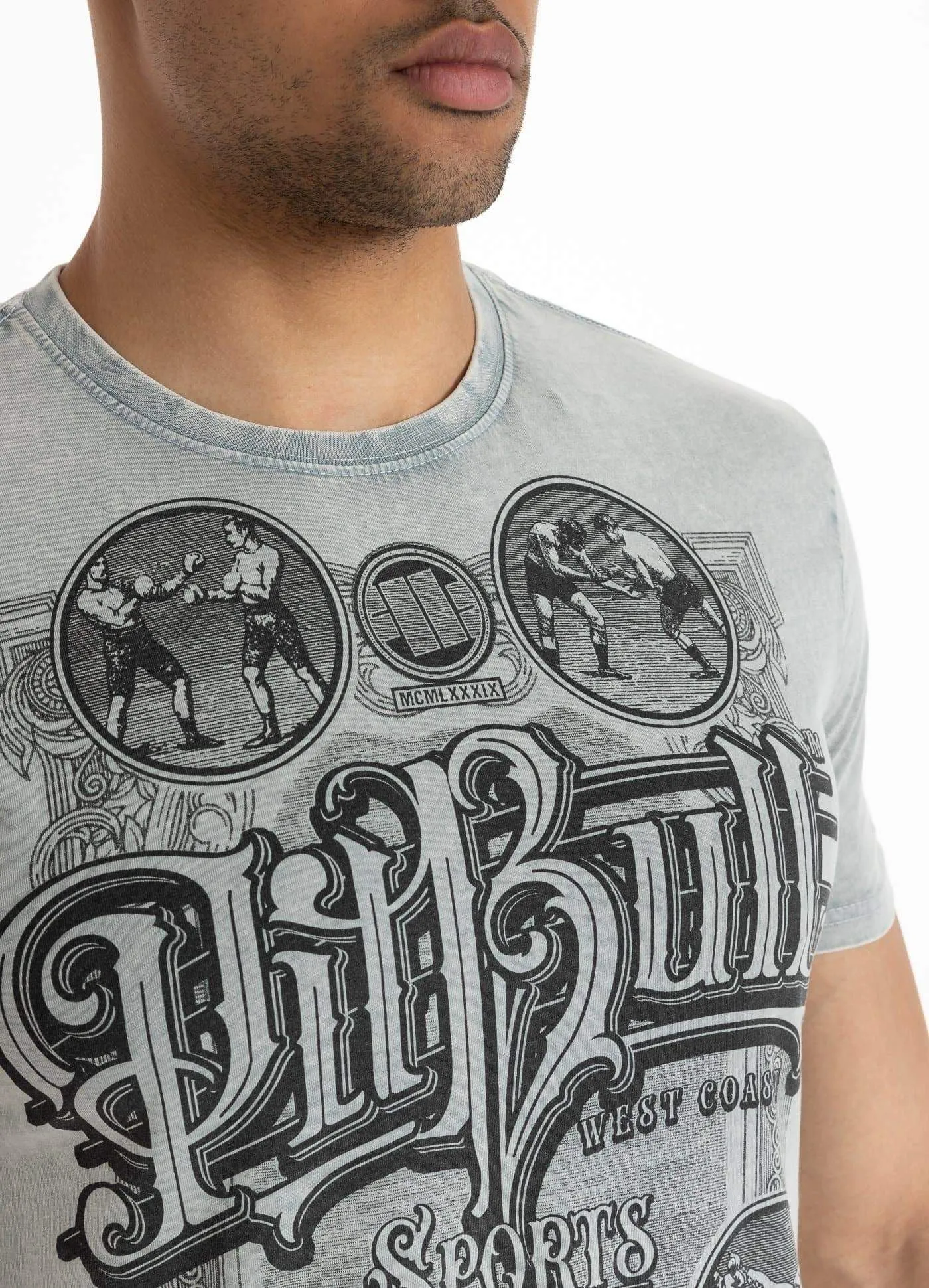 T-Shirt Denim Washed Multisport
