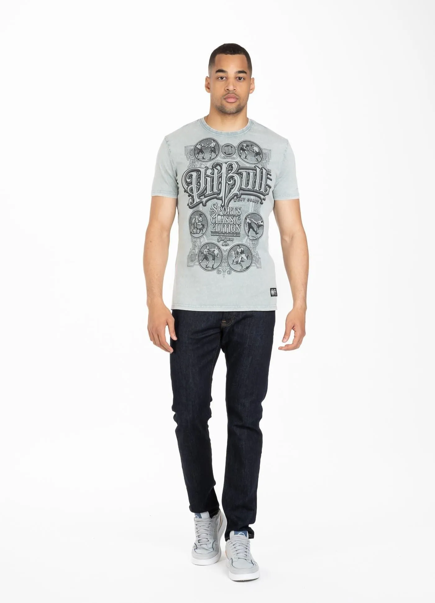 T-Shirt Denim Washed Multisport