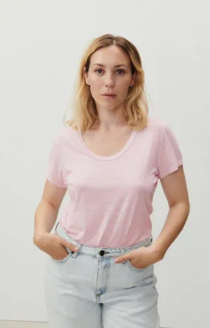 T-shirt Jac48v Guimauve-Vin