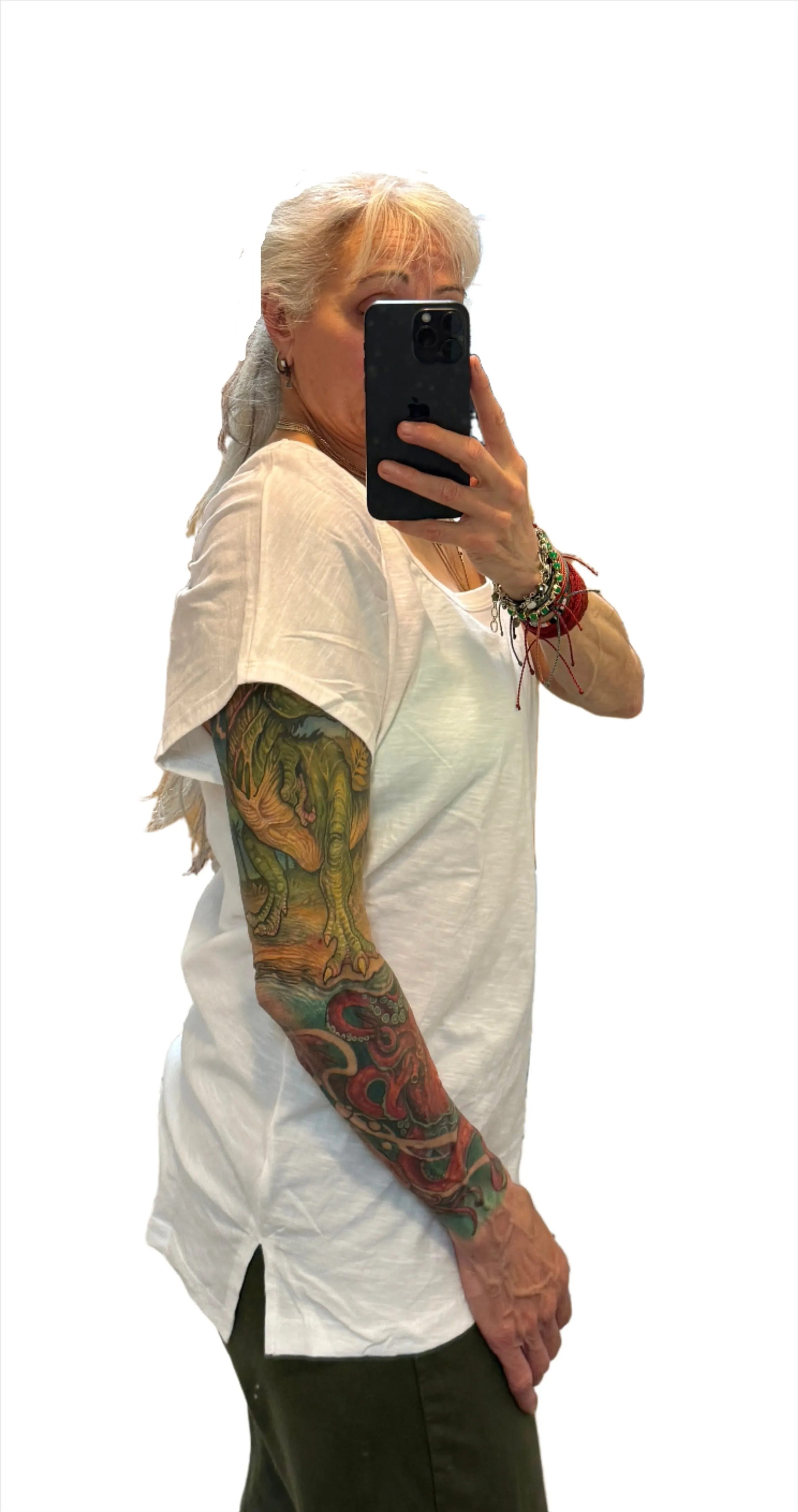 TLA Scoop Neck Puff Sleeve Tee