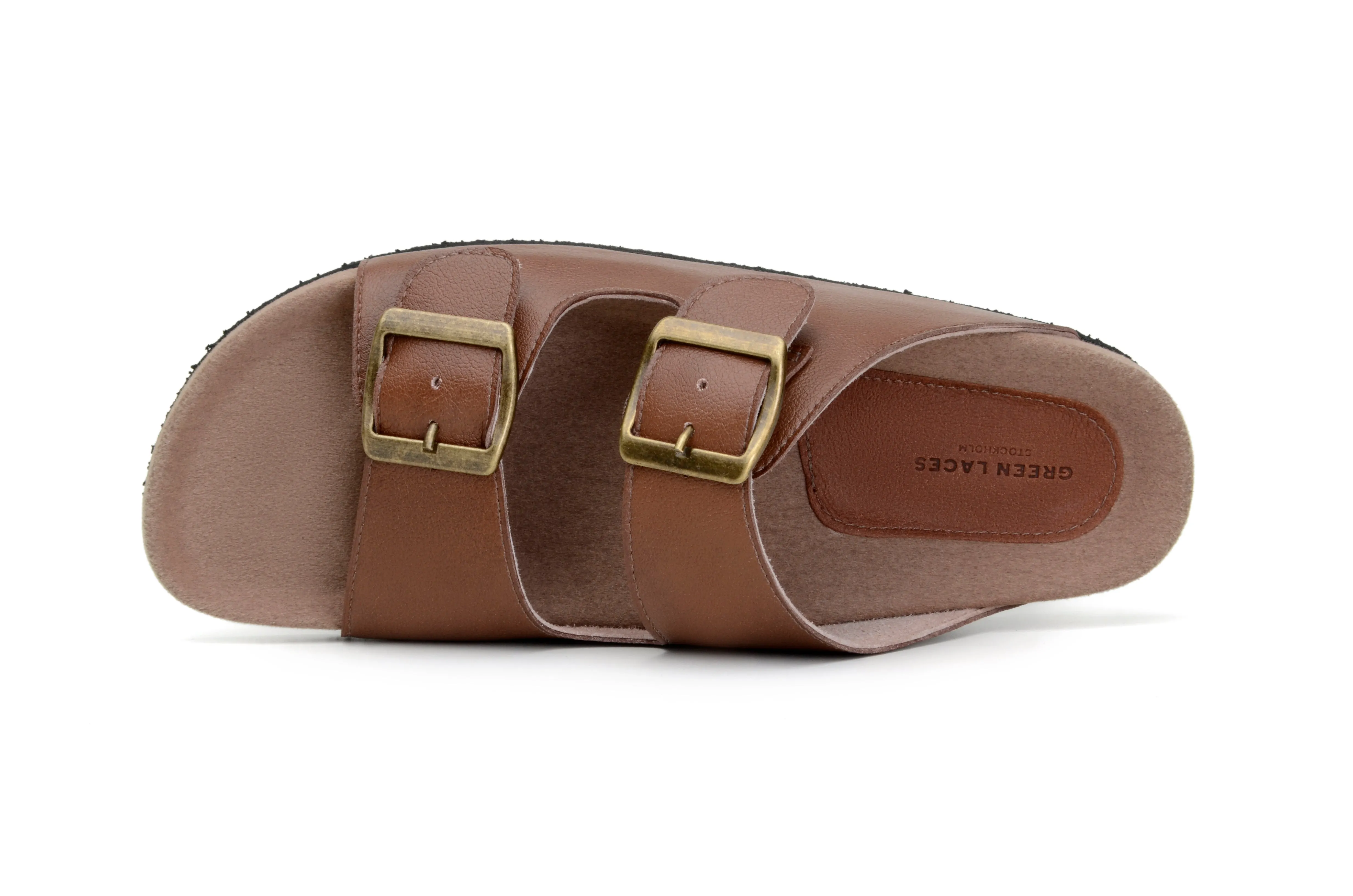 Truda Sandal in Chestnut from Green Laces