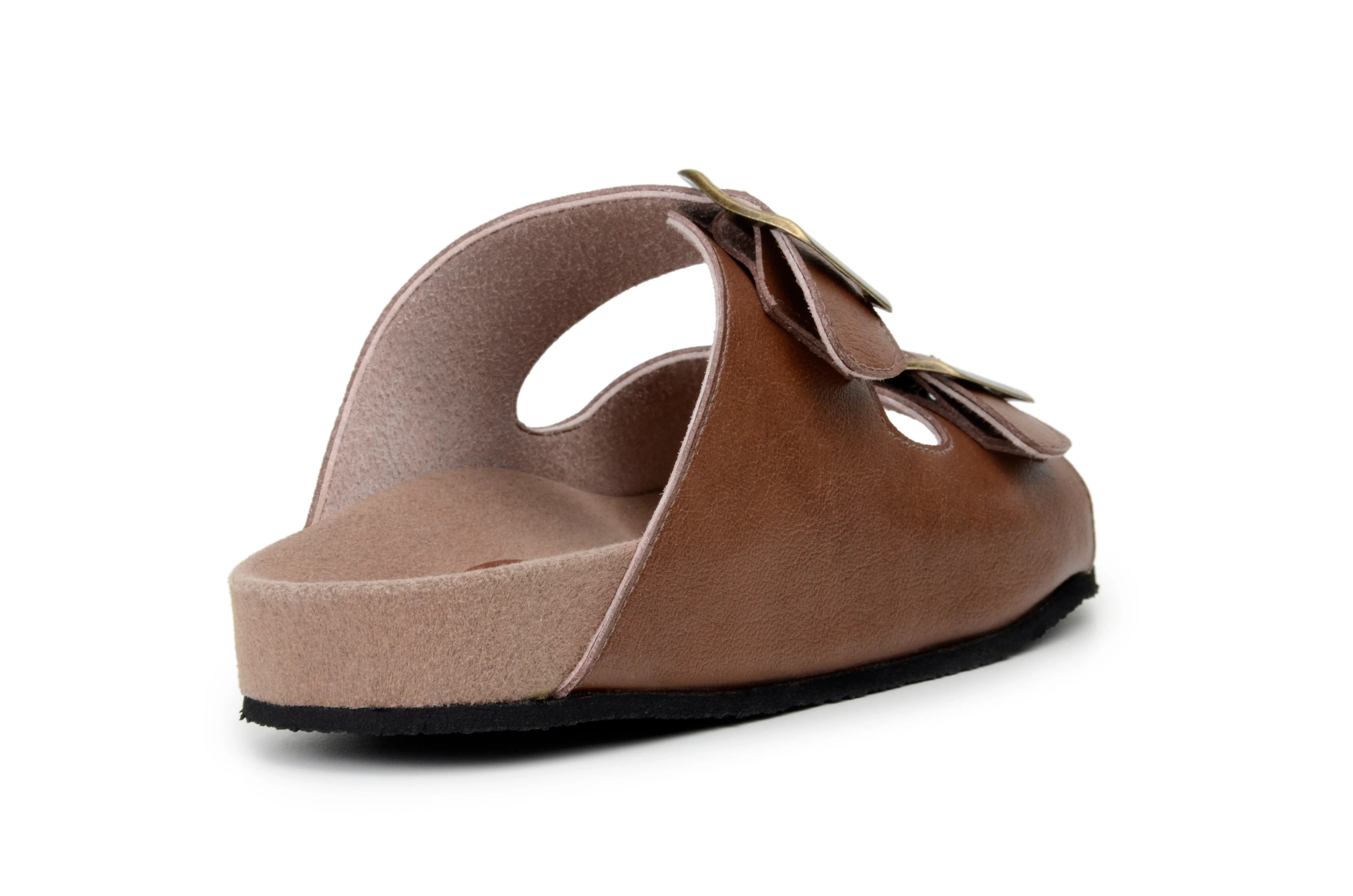 Truda Sandal in Chestnut from Green Laces