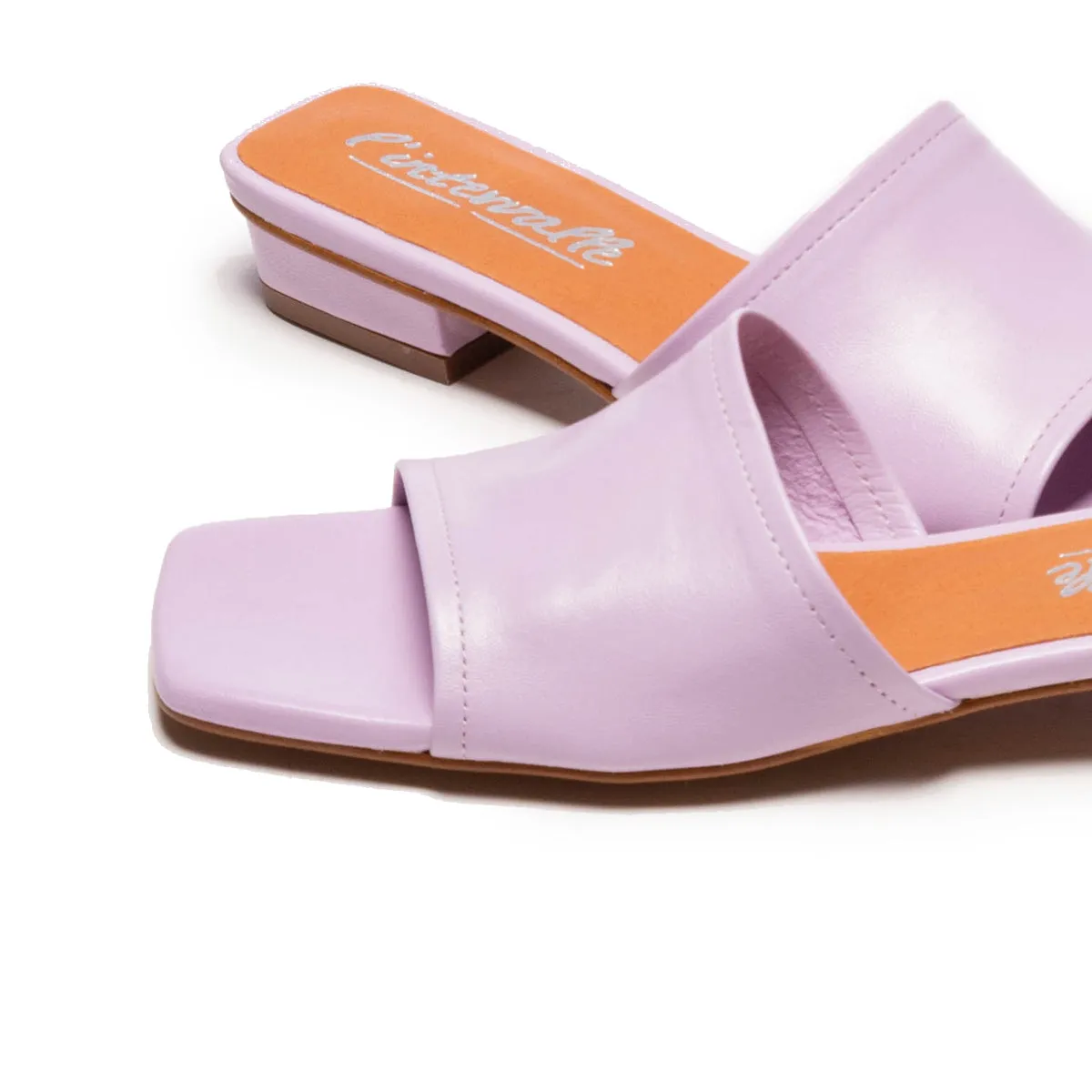 Turner Lilac Leather