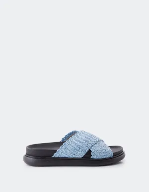 Tuva  Turquoise Raffia