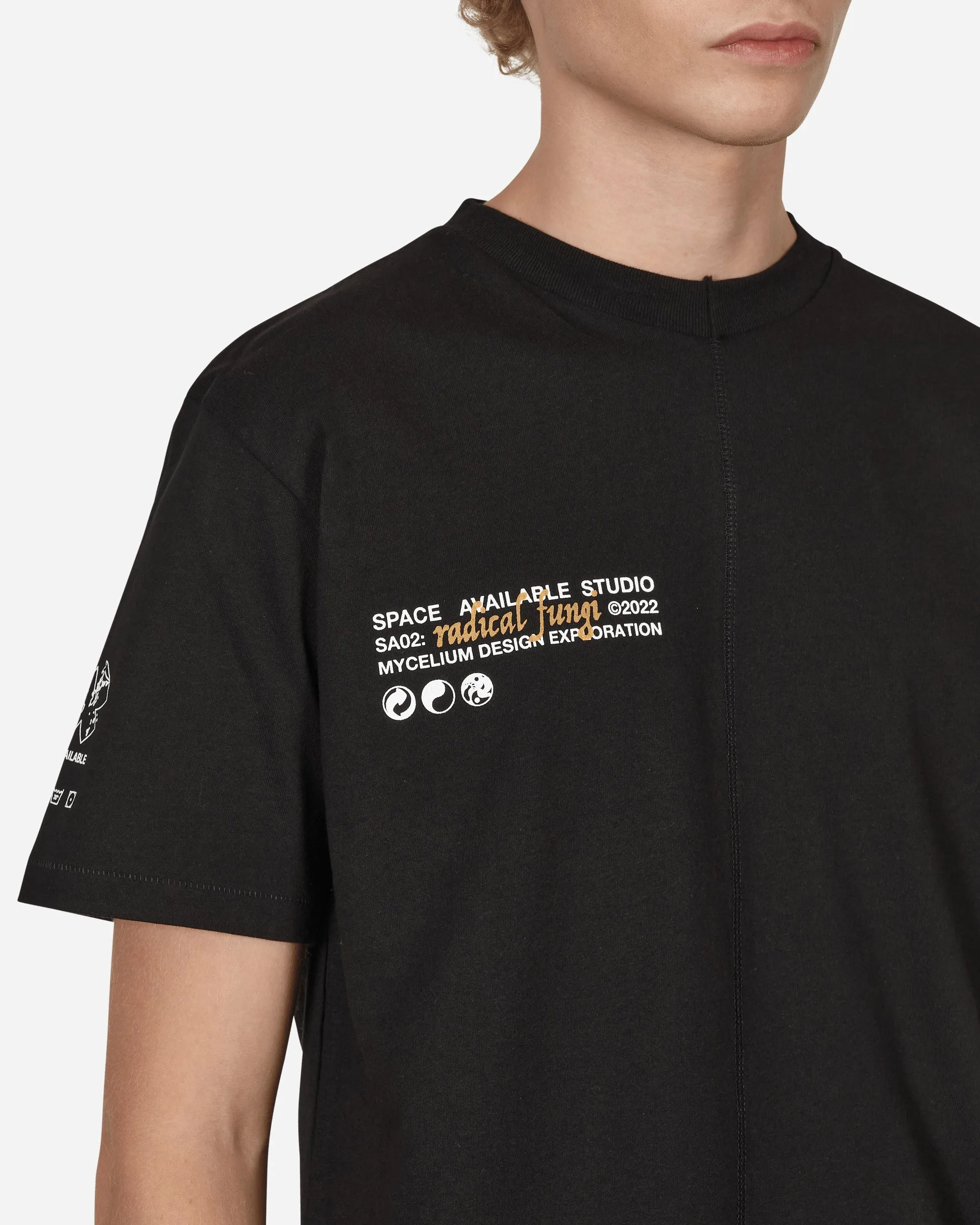 Upcycled Case Study T-Shirt Black
