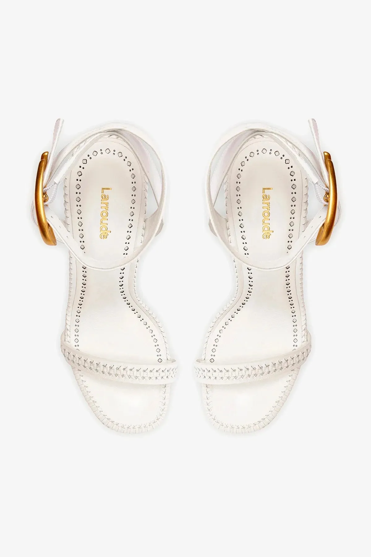 Verona Sandal In White Leather