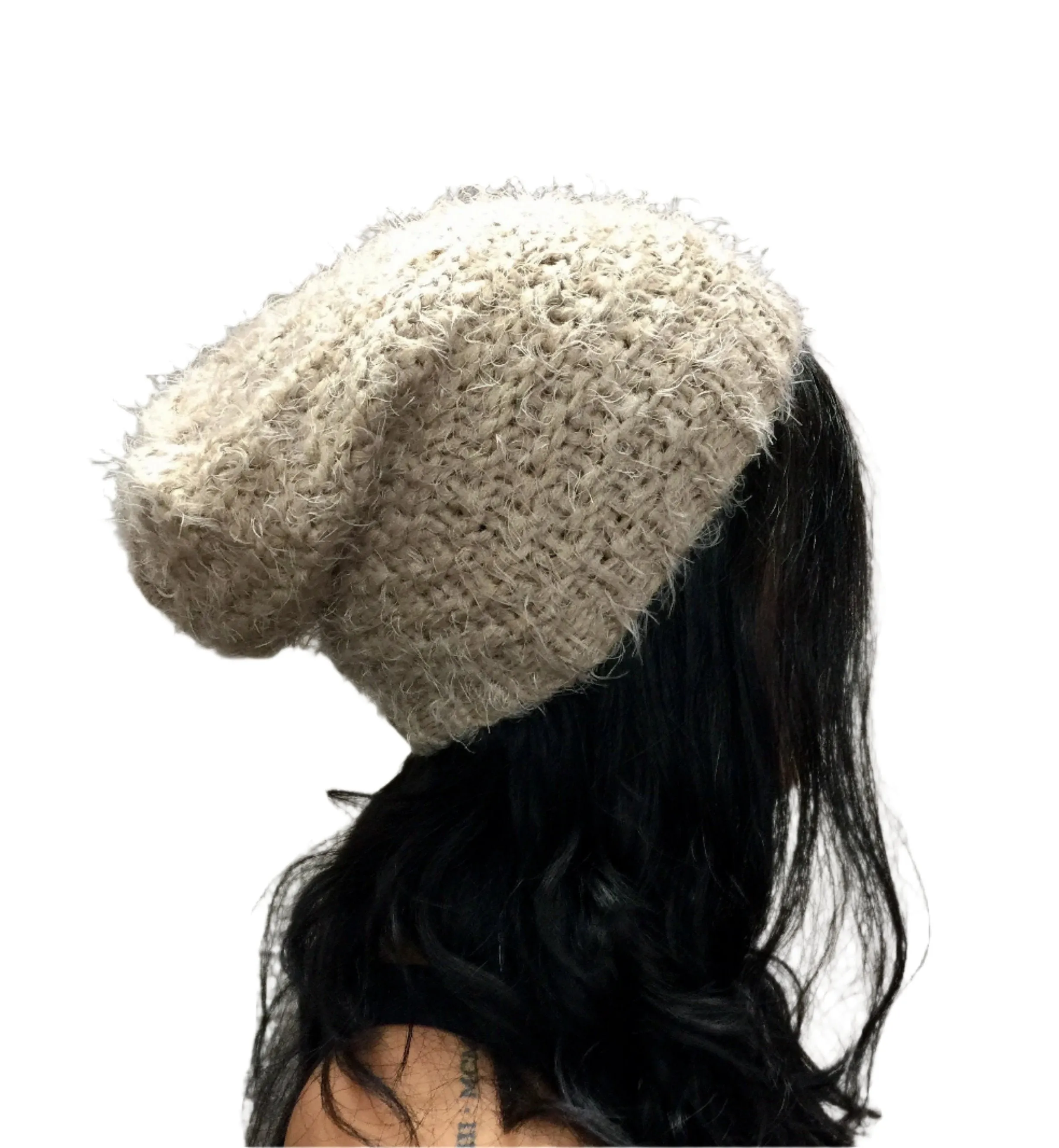 Very Moda Slouchy Crochet Beanie HT14131