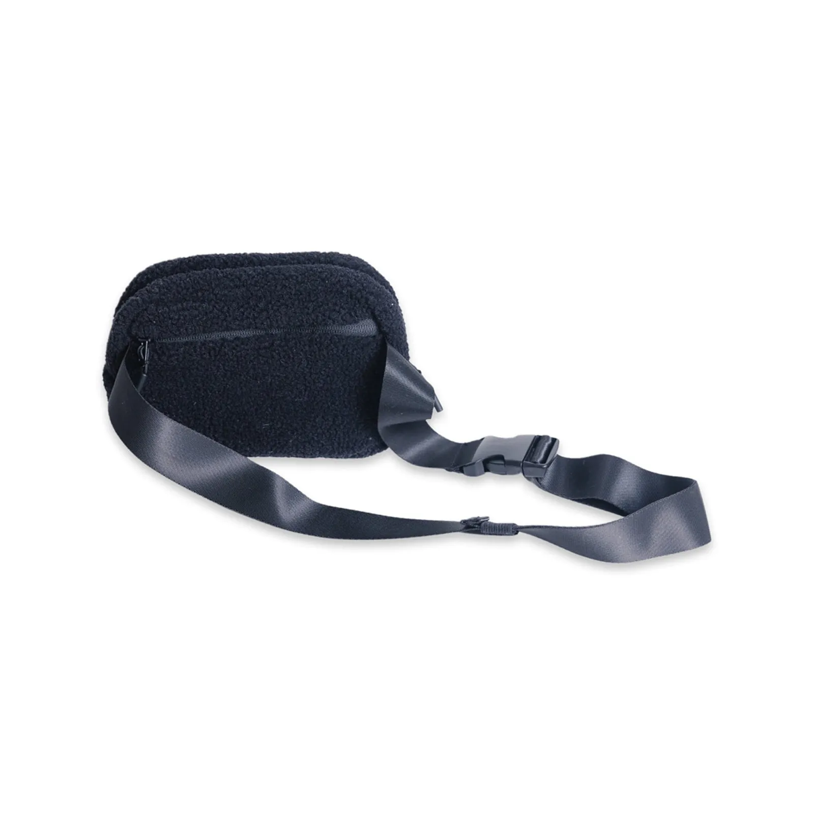 Vooray Quinn Belt Bag Black Sherpa