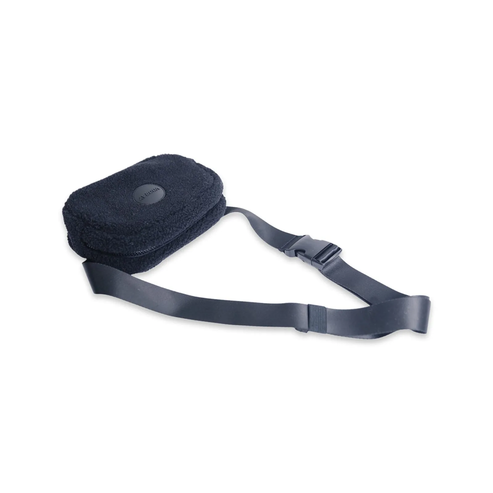 Vooray Quinn Belt Bag Black Sherpa