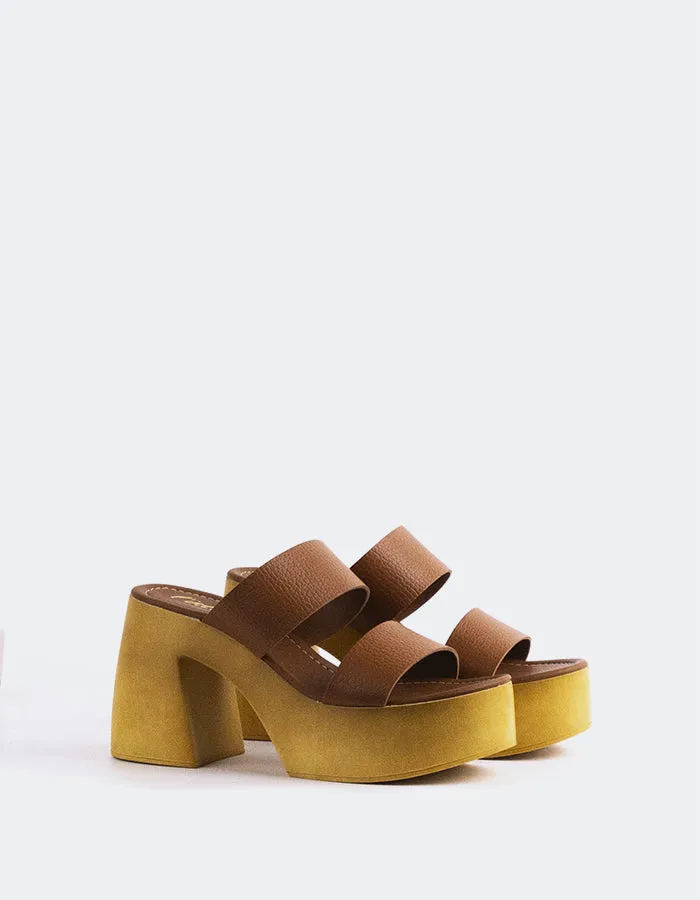 Vyronas Tan Leather