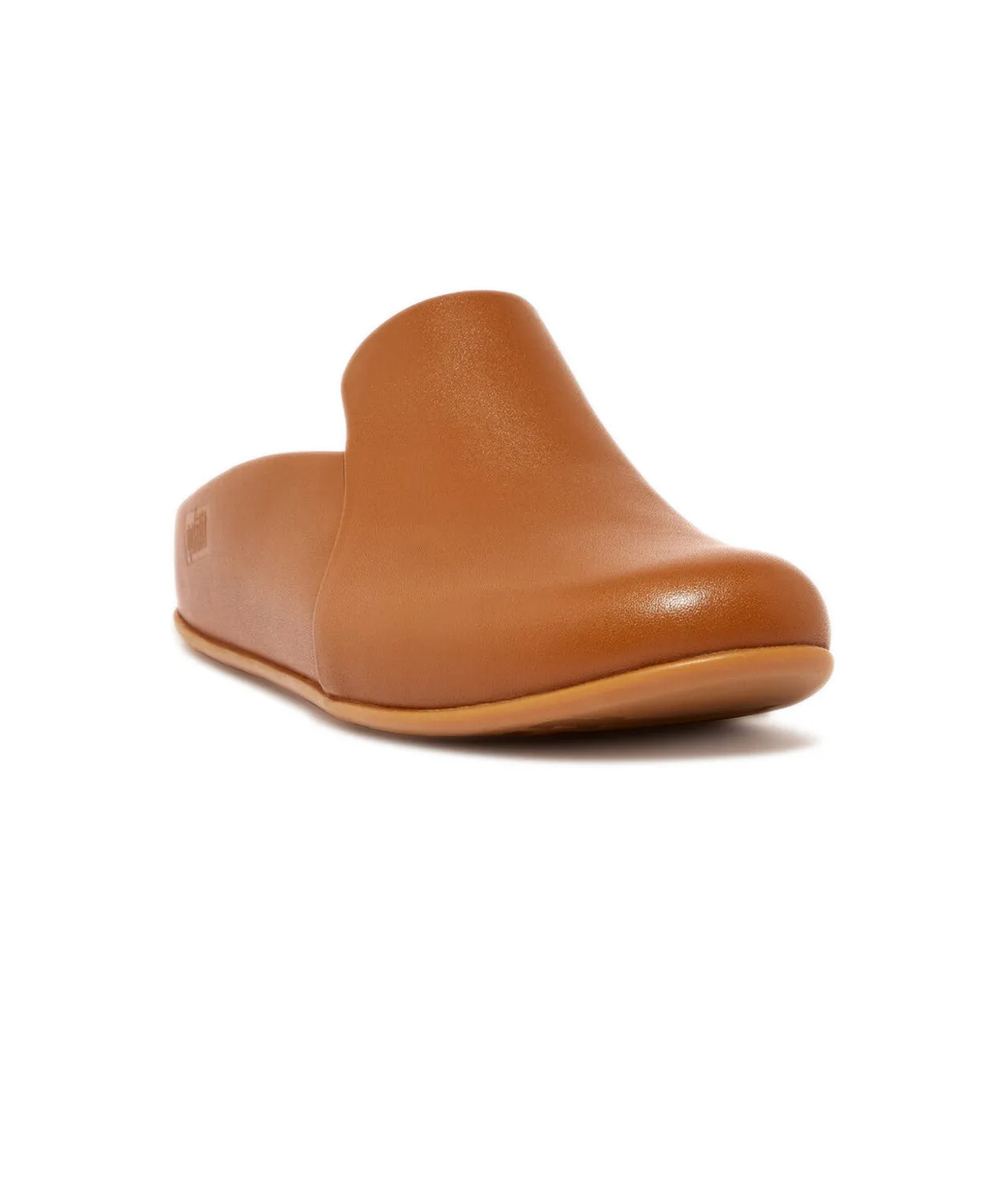 Womens Fitflop Shoes FitFlop Chrissie II Haus Leather Slippers Tan