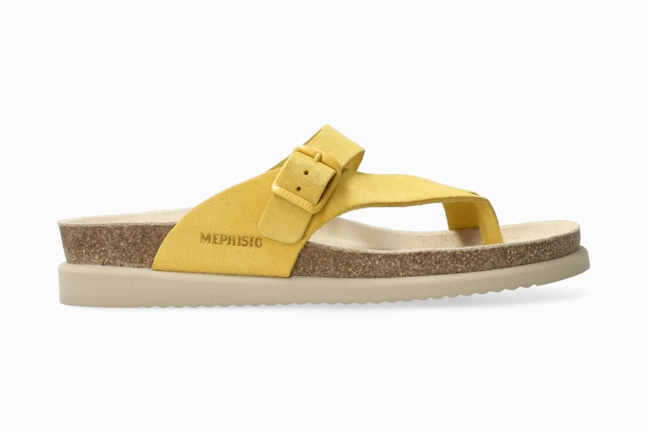 Women's Helen Brights Sandal In Yellow Velours