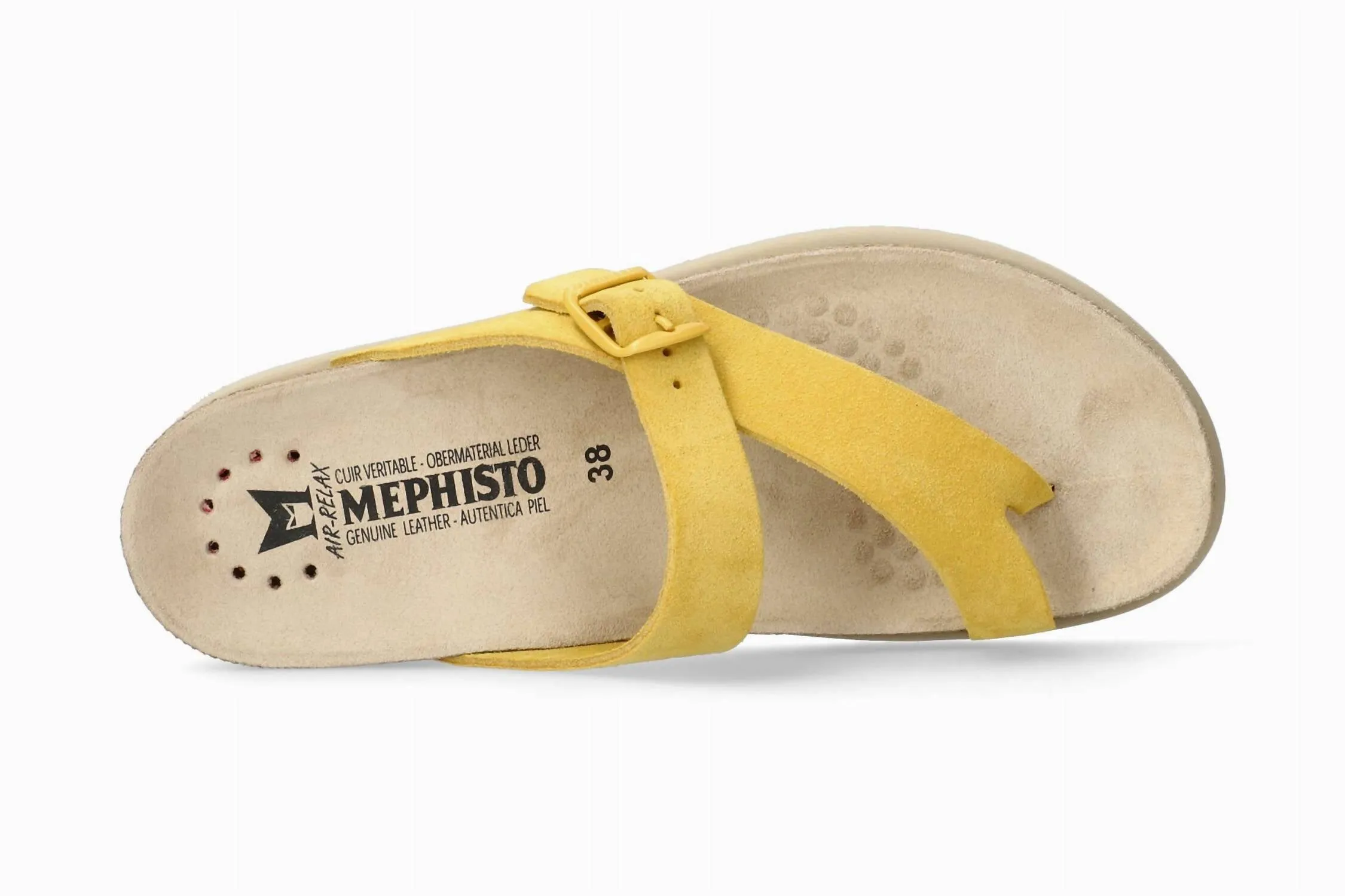 Women's Helen Brights Sandal In Yellow Velours