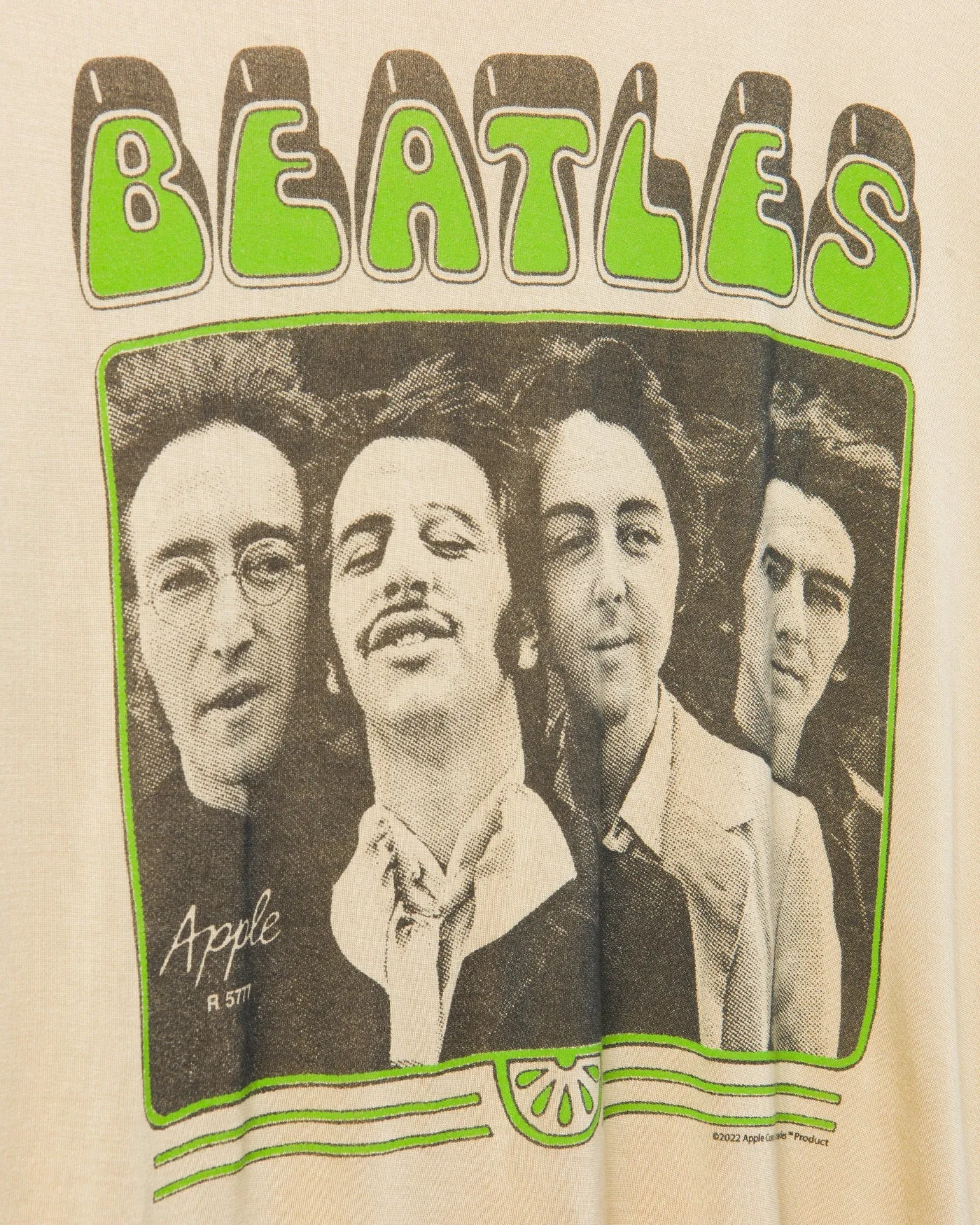 Women's The Beatles Apple Vintage Tissue Tee
