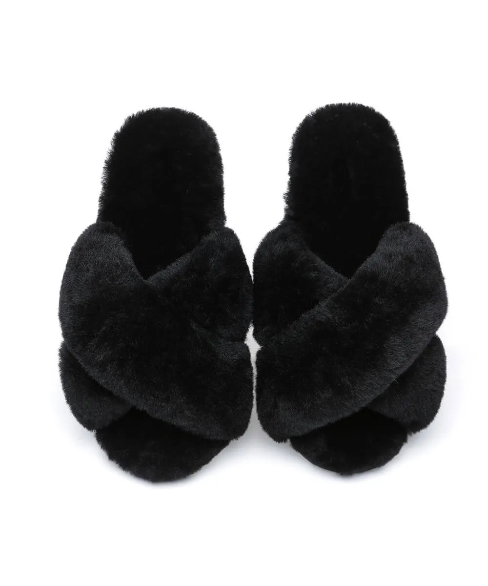 Women's UGG Premium Cross Over Slippers UGG Shoes