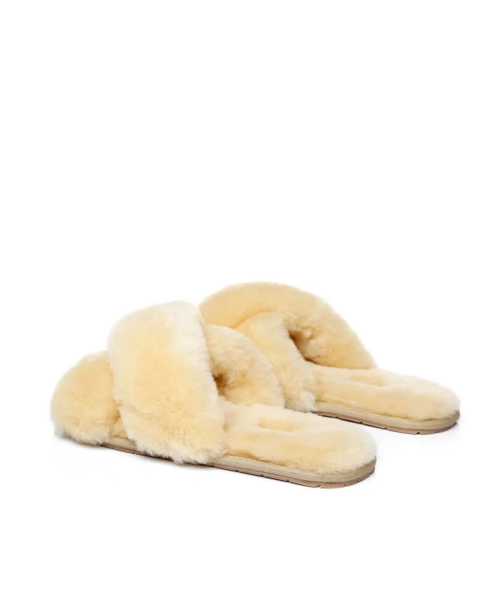 Women's UGG Premium Cross Over Slippers UGG Shoes