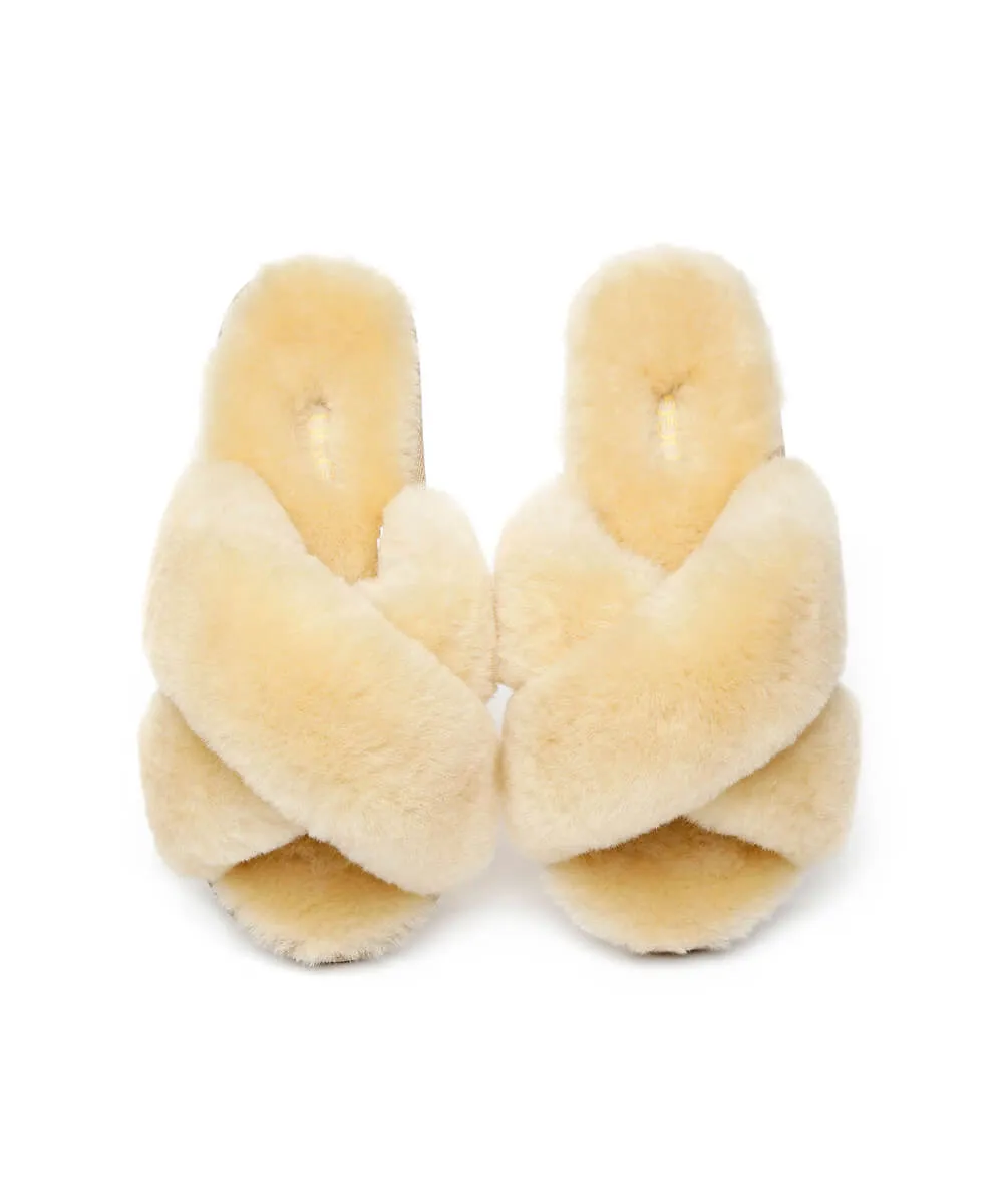 Women's UGG Premium Cross Over Slippers UGG Shoes