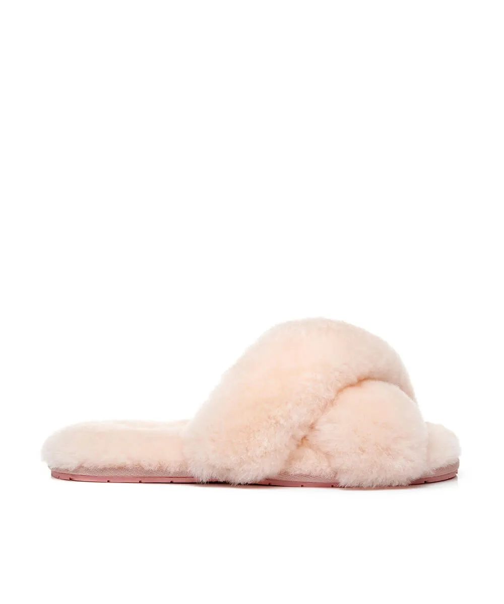 Women's UGG Premium Cross Over Slippers UGG Shoes