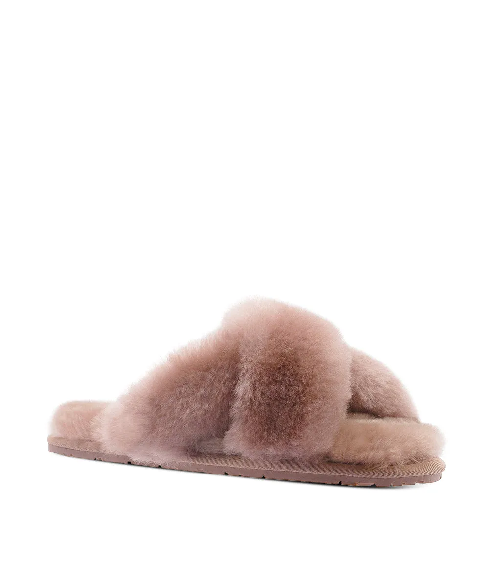 Women's UGG Premium Cross Over Slippers UGG Shoes