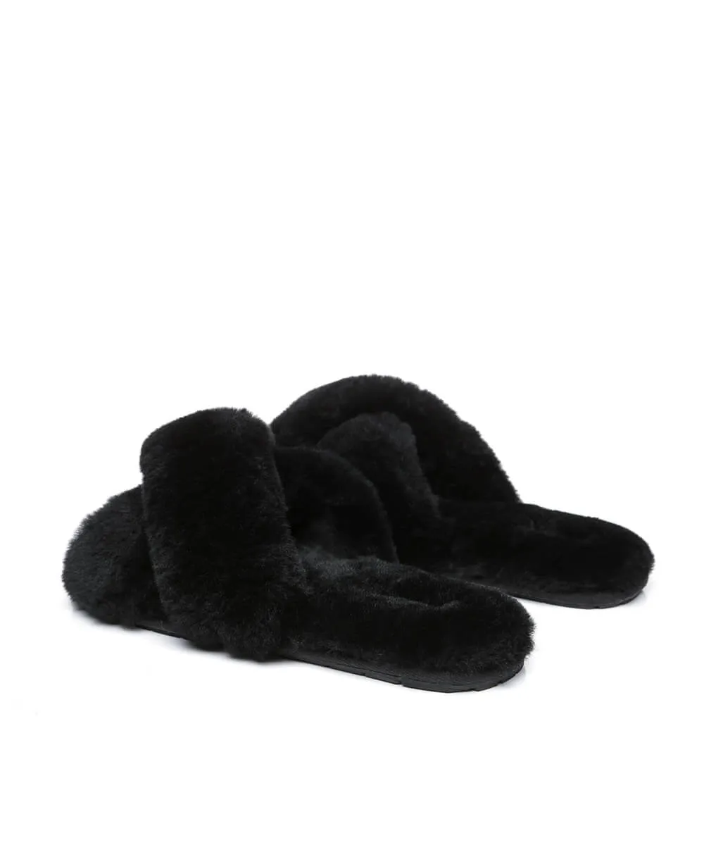 Women's UGG Premium Cross Over Slippers UGG Shoes