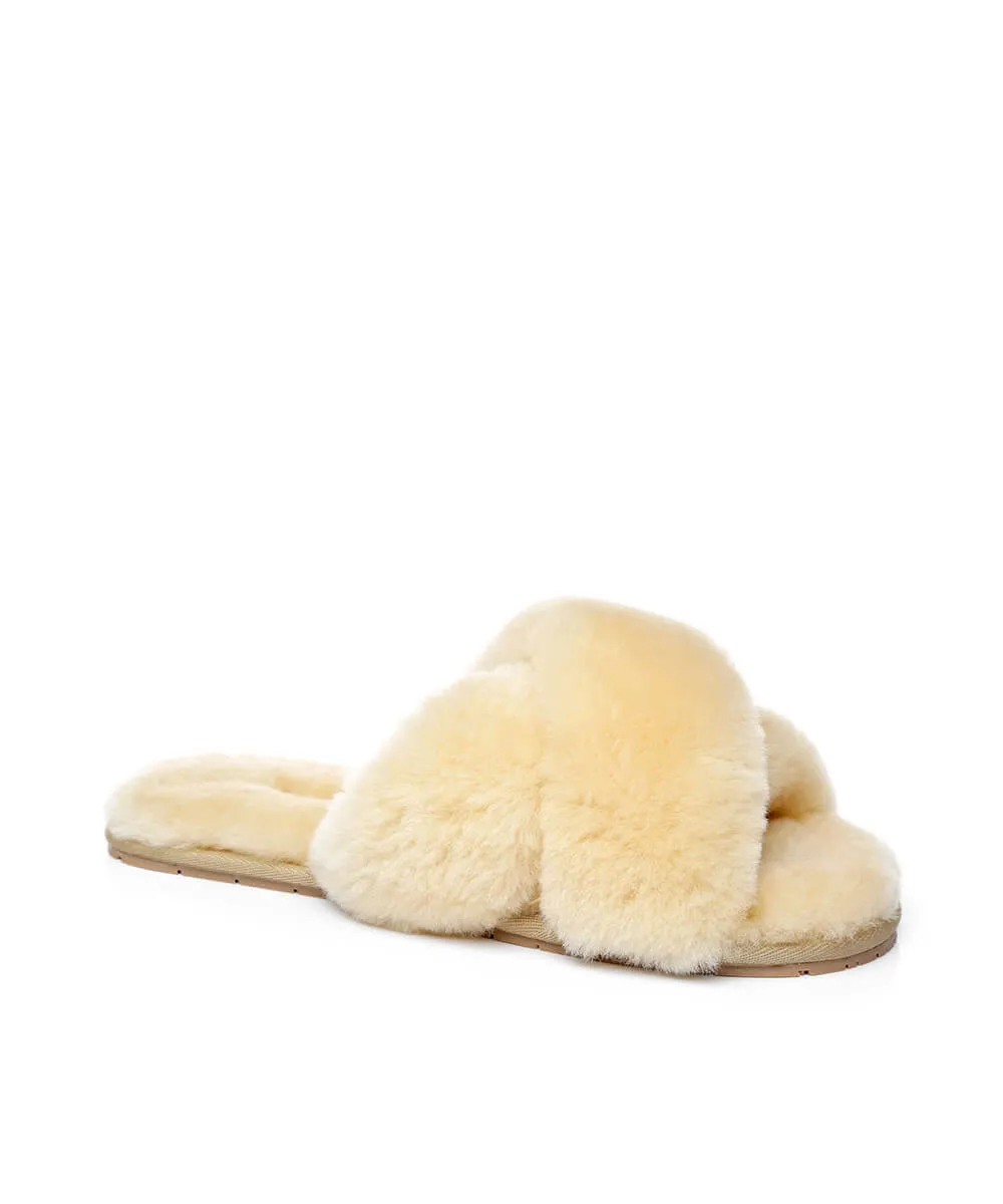 Women's UGG Premium Cross Over Slippers UGG Shoes