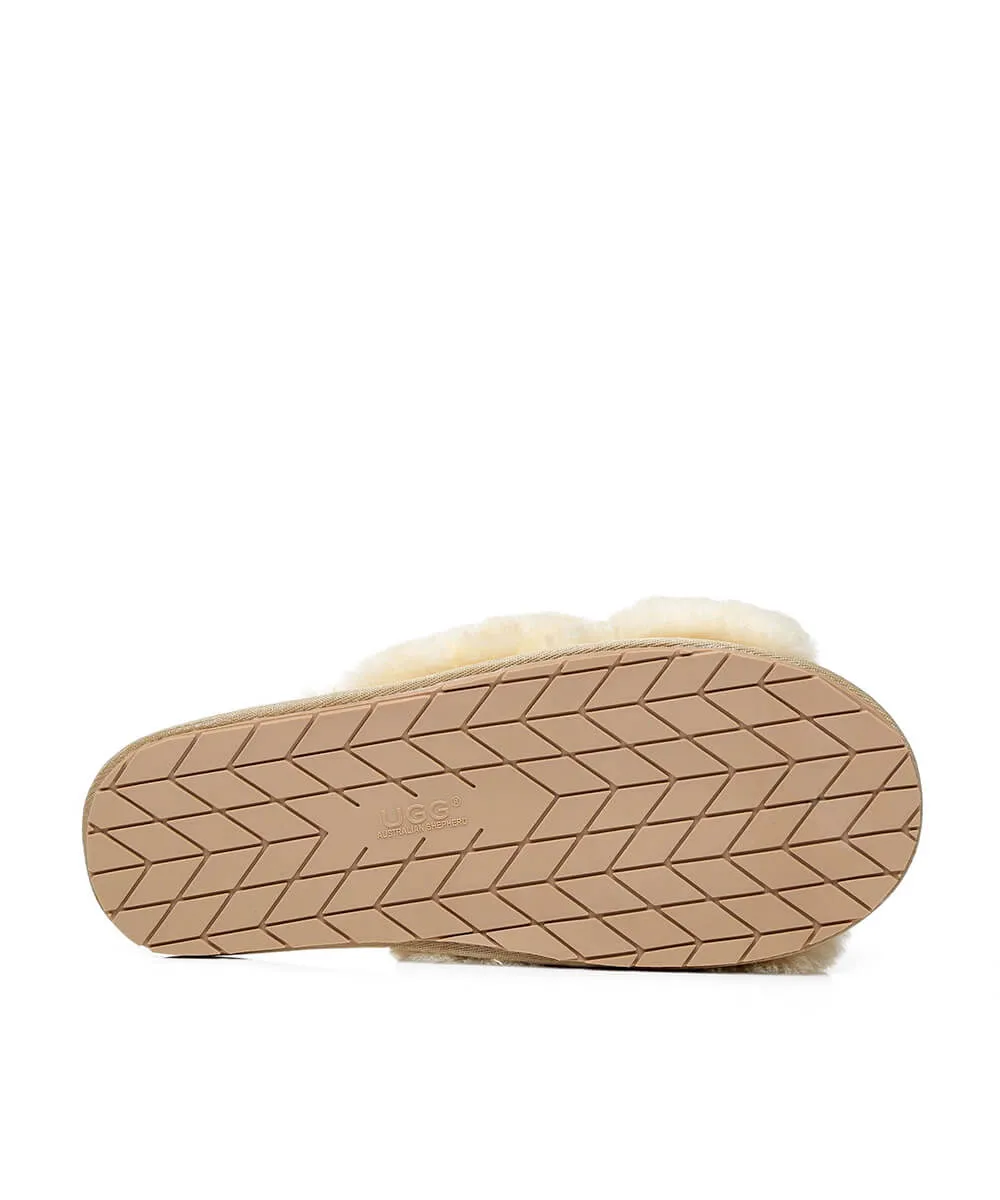 Women's UGG Premium Cross Over Slippers UGG Shoes